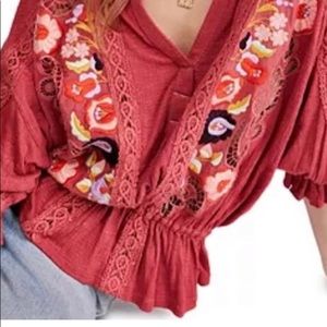 Free People Serafina Top, Size M